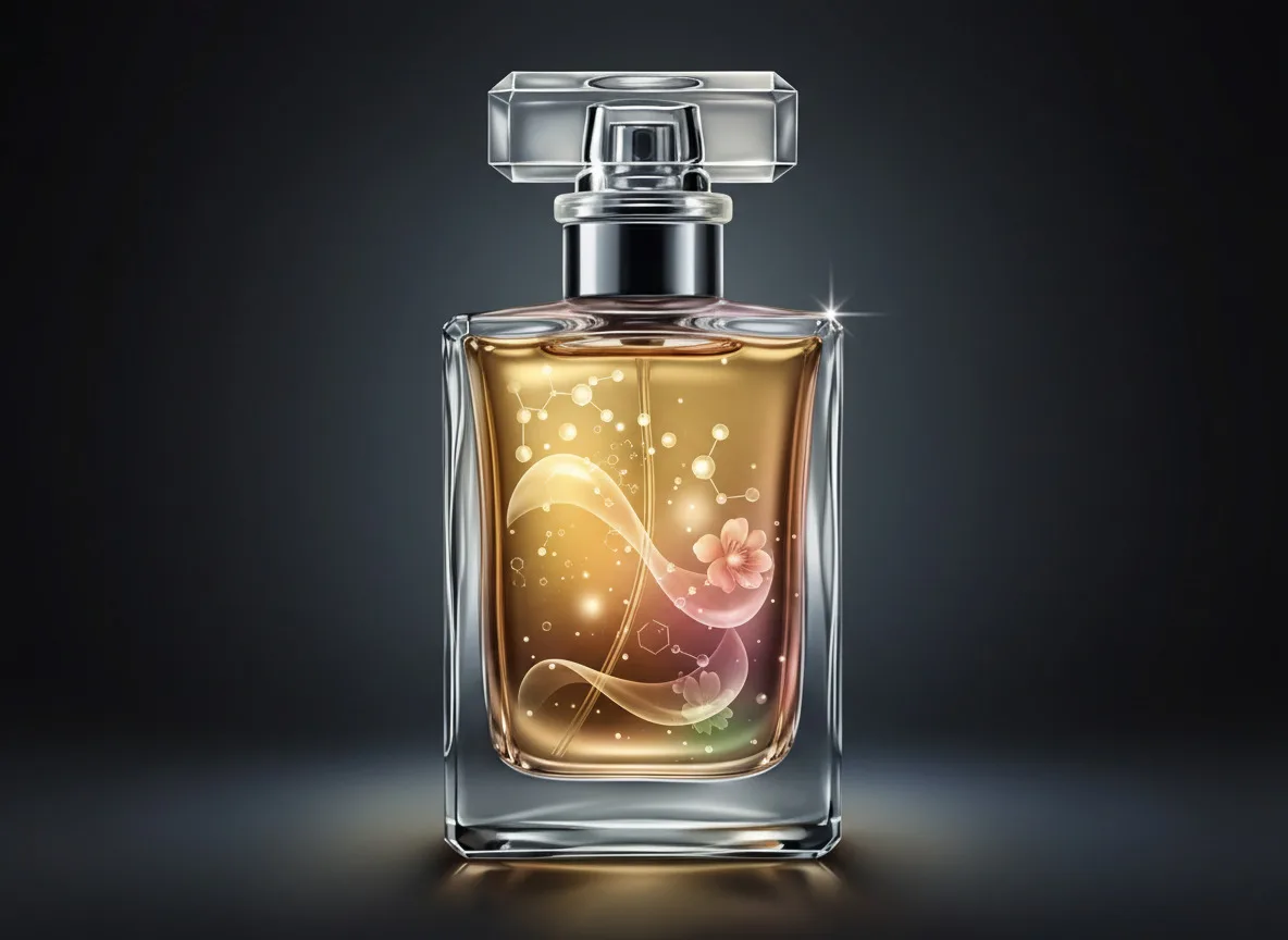 Slide O Segredo Escondido no Frasco: Como a Cor do Seu Perfume Revela Tudo Sobre Sua Composição